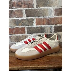 Adidas Barreda Decode Lux Men's 10.5 Shoes, Off White Scarlet JR1231, New NWB